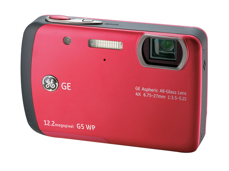 Компактный фотоаппарат General Electric G5WP Raspberry Red