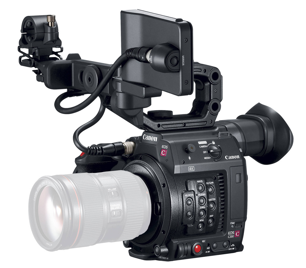 Видеокамера Canon EOS C200, 4K, RAW