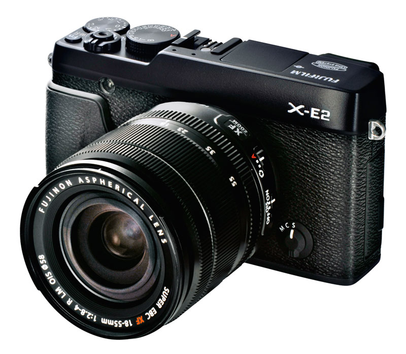 Беззеркальный фотоаппарат Fujifilm X-E2 + 18-55 Black kit