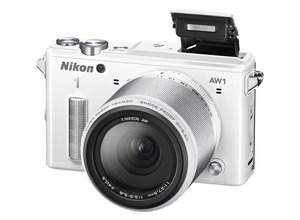 Беззеркальный фотоаппарат Nikon 1 AW1  Kit 11-27,5mm белый