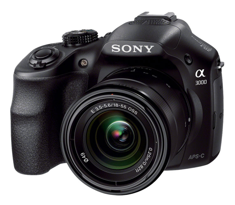 Беззеркальный фотоаппарат Sony Alpha a3000 + 18-55 II Black kit