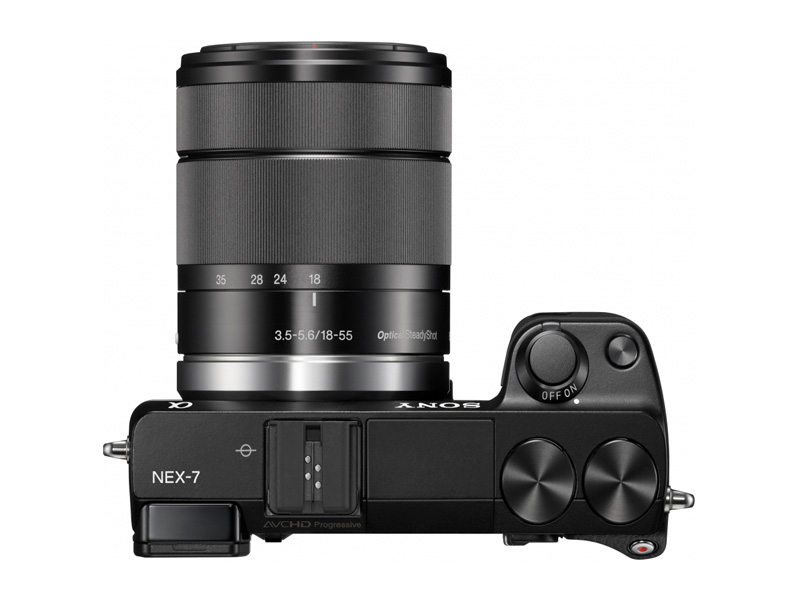 Беззеркальный фотоаппарат Sony NEX-7K + 18-55 Black kit