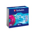Диск Verbatim CD-R  700 Мб DL+ 52х AZO Slim Color