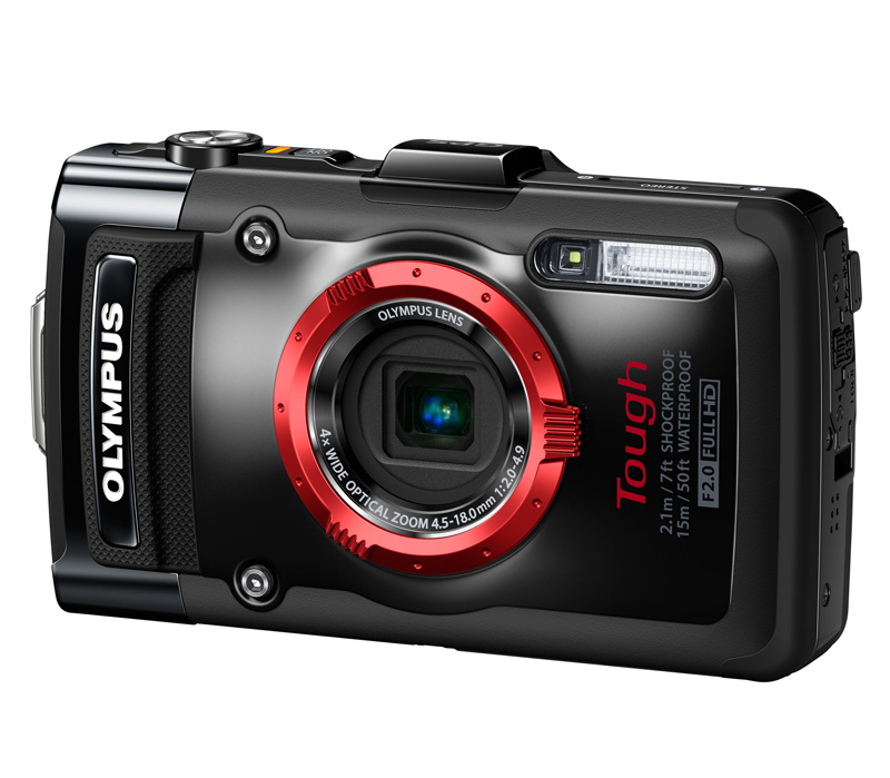 Компактный фотоаппарат Olympus Tough TG-2 чёрный