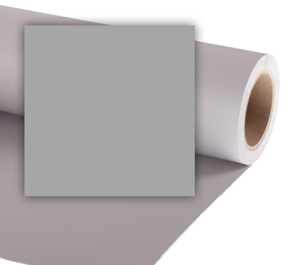 Фон Colorama Storm Grey, бумажный, 2.7 x 11 м, серый