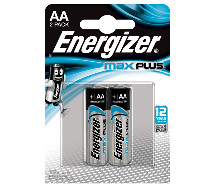 Батарейки Energizer MAX Plus AA (LR6), 2 шт. от Яркий Фотомаркет