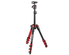 Small manfrotto befree one alu red 1