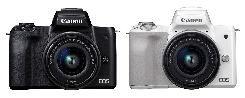 Canon EOS M50: черный и белый 