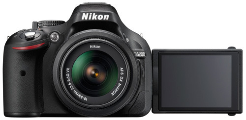 Nikon D5200 18-55 lcd