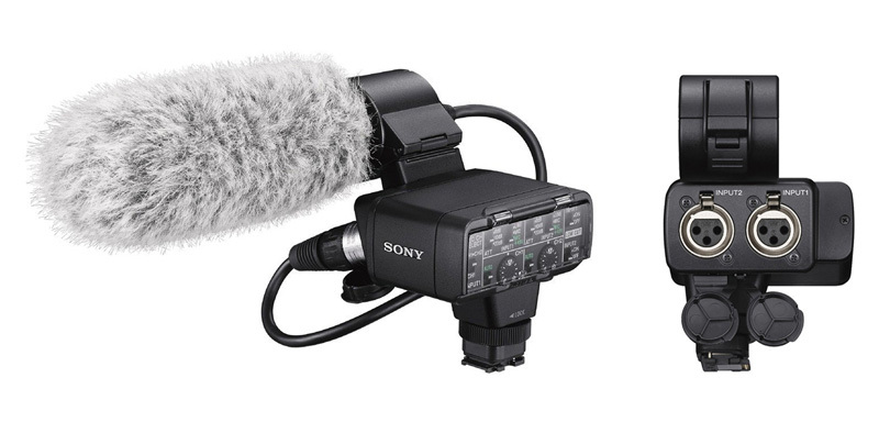 Sony XLR-K2M, неплохая "пушка" + адаптер для 2 XLR микрофонов с микшером