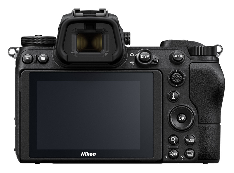 Nikon Z7, вид сзади