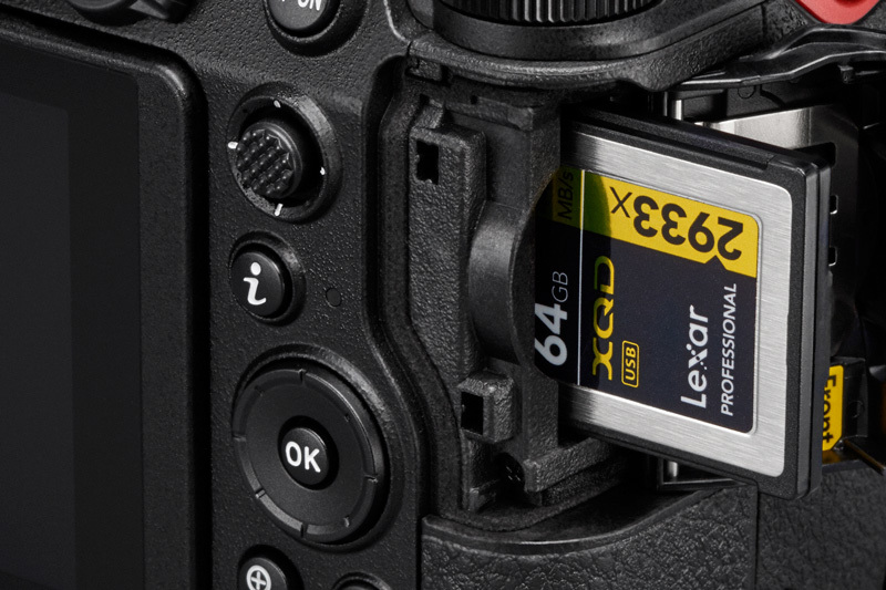 Nikon Z7 карта памяти