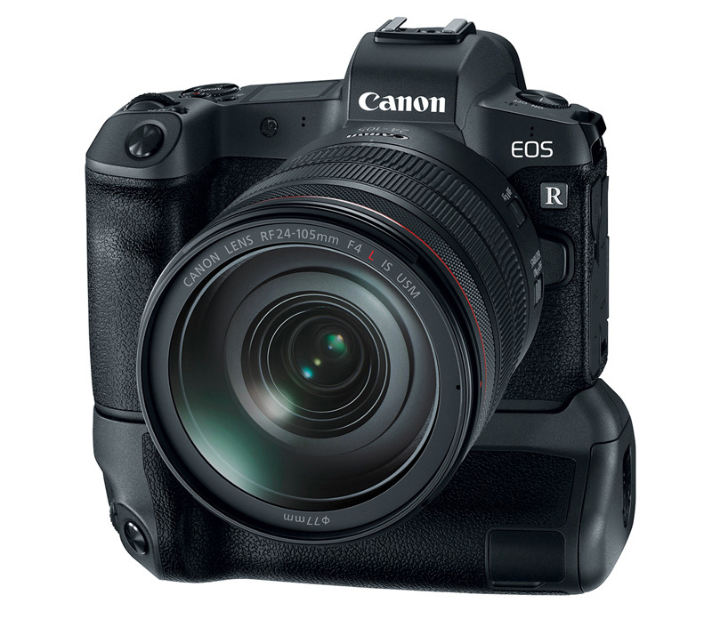 Canon EOS R 24-105 kit with Battery Grip BG-E22