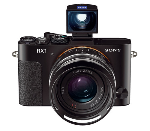 Sony RX1 с оптическим видоискателем, блендой и упором для большого пальца TGA-1