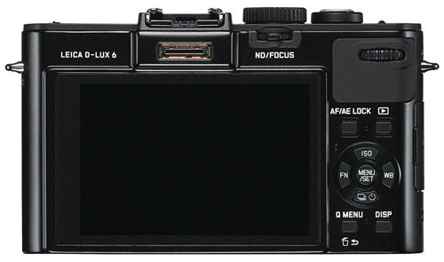 Leica D-Lux 6 вид сзади