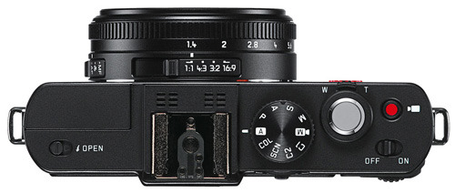 Leica D-Lux 6 вид сверху