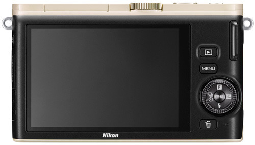 Nikon 1 J3 вид сзади