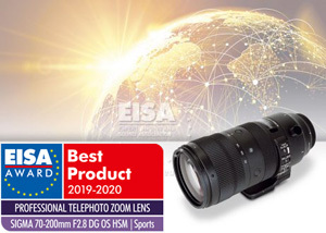 EISA Professional Telephoto Zoom Lens 2019 – 2020