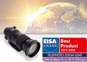 EISA Telephoto Zoom Lens 2019 – 2020