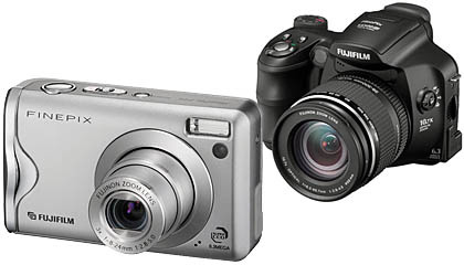 Цифровые фотоаппараты FUJIFILM FinePix F20 и S6500fd
