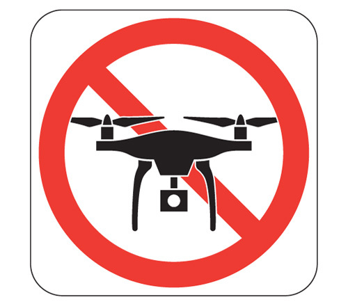 No drones allowed