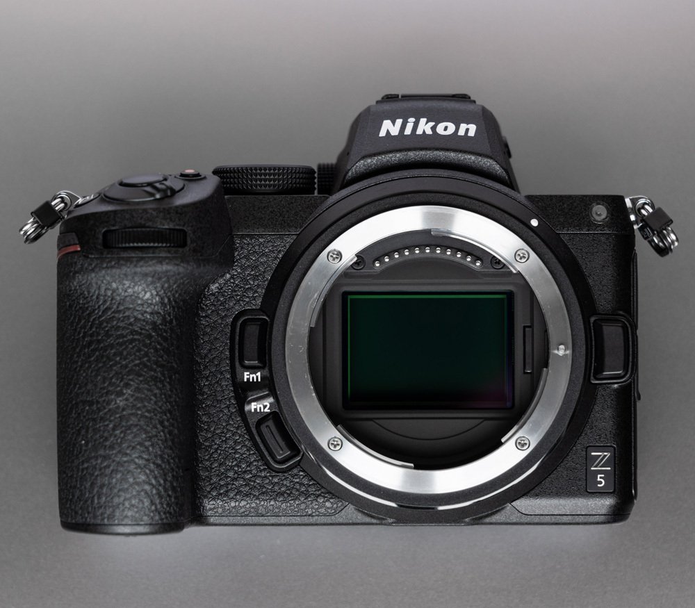 Nikon Z5 front no lens