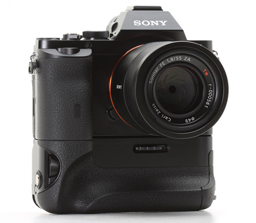 Sony A7 with grip