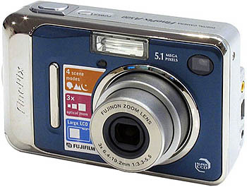 Цифровой фотоаппарат FUJIFILM FinePix A500 Blue.