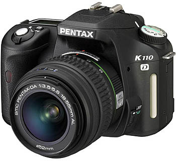 Цифровой зеркальный фотоаппарат PENTAX K110D KIT