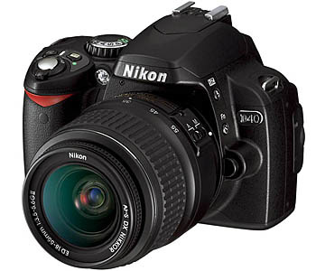 Цифровой фотоаппарат NIKON D40 Black Kit
