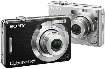 Цифровые фотокамеры SONY Cyber-shot W35 и W55