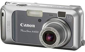 Цифровой фотоаппарат CANON PowerShot A450