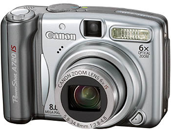 Цифровая фотокамера CANON PowerShot A720 IS
