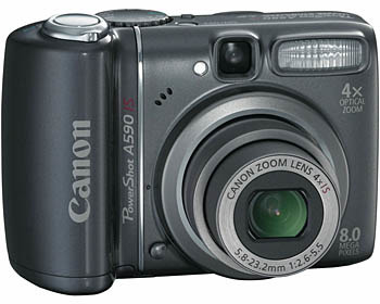 Цифровой фотоаппарат CANON PowerShot A 590 IS