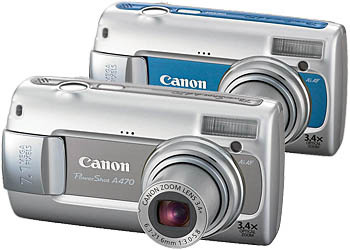 Цифровая фотокамера CANON PowerShot A470