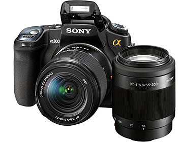Зеркальная цифровая фотокамера SONY D-SLR Alpha α300