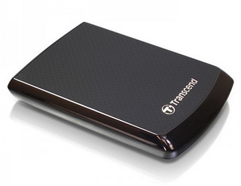 Transcend StoreJet 25F - 2.5" Portable Hard Drive 500GB USB2.0 (Gloss diamond pattern)