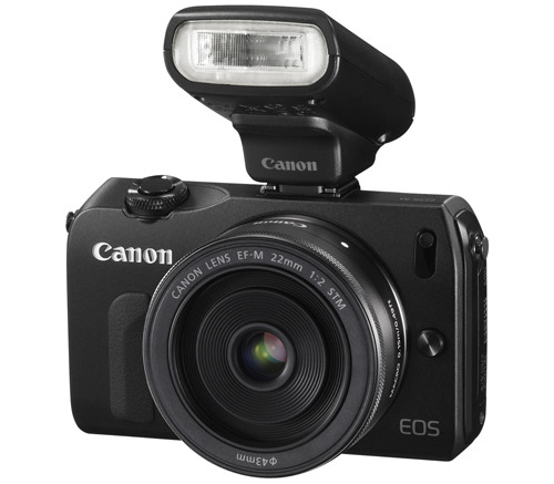 Canon EOS M EF-M 22mm F2 + Speedlight 90EX kit