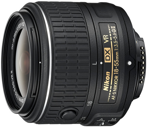 Nikon AF-S DX NIKKOR 18–55mm f/3.5–5.6G VR II