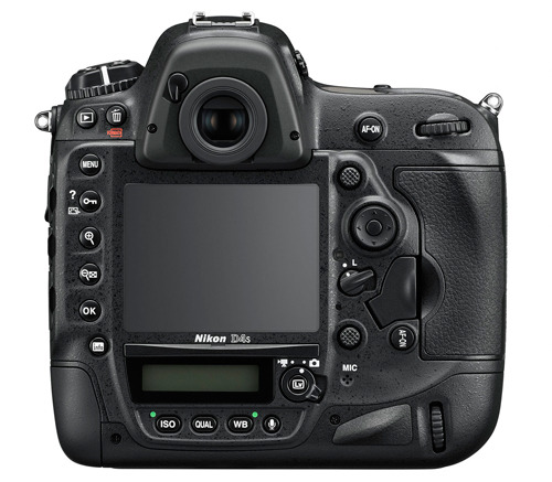 Nikon D4S вид сзади