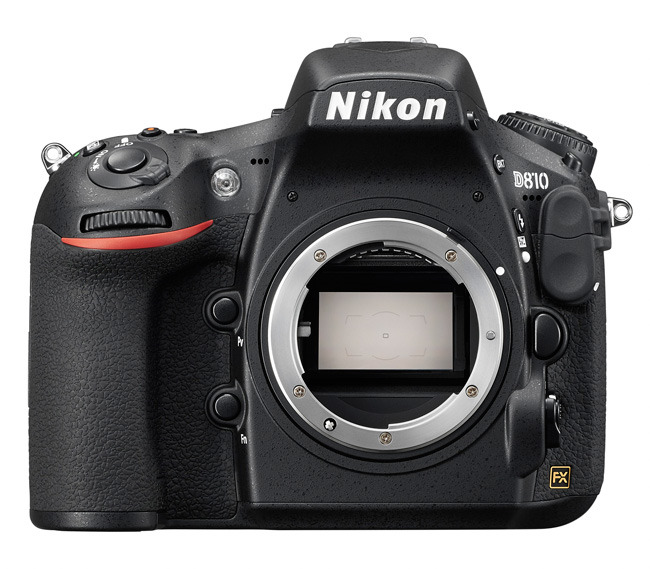 Nikon D810 body front