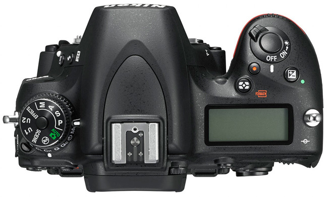 Nikon D750 body вид сверху